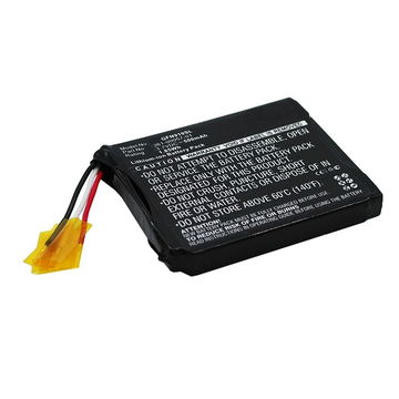 Batteri for Garmin Forerunner 910XT - 361-00057-00,361-00057-01 (500mAh) reservebatteri