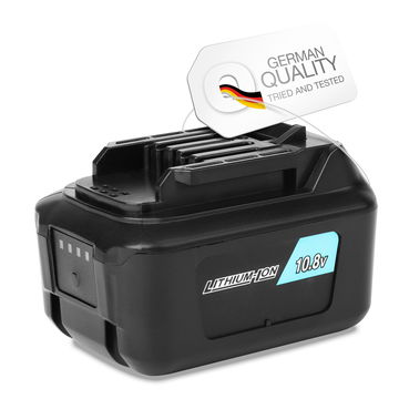 Batteri for Makita DMR107, DMR110, DT03, DF333DSAE, HP333DSAX1, DF333DSAE, DMR108, HS301DZ, SK105DZ, DF331D, MP100DZ (BL1021B, BL1041B , BL1040B, BL1015, BL1016) 10.8V  4Ah Li Ion fra CELLONIC