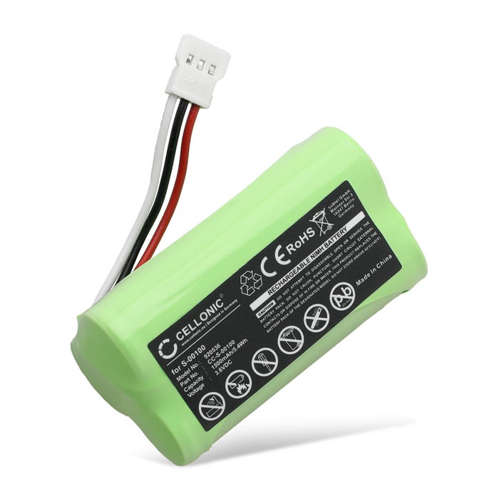 Batteri for Logitech Z515, S315, S715, S715i 1500mAh fra CELLONIC