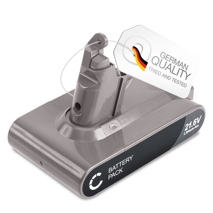 Batteri for Dyson V6, V6 Motorhead Pro Exclusive, DC62, DC62 Animal / Animalpro, DC74, 967810-21 Type B - Batteri med skruer 2000mAh fra CELLONIC