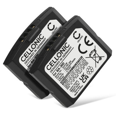 2x Batteri for Sennheiser Set 840 TV, RS 4200, RI 410, RI 830, RI 900, Set 830 TV, Set 840-S, Set 900, RR 840, BA300 150mAh fra CELLONIC