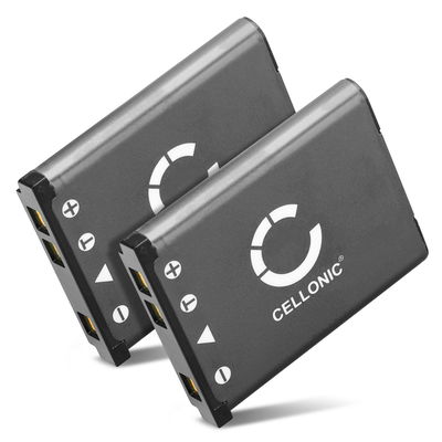 2x Batteri for Olympus FE350 Wide FE250 FE20 FE4000 FE190 FE300 mju 770 SW 720 SW 700 Kameraer 700mAh fra CELLONIC