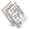 2x Batteri 1180mAh