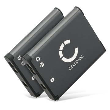 2x Batteri for Nikon CoolPix W150 W100 S6900 S3500 S3100 S33 S3300 S4300 S2600 ENEL19 Kameraer 700mAh fra CELLONIC