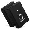 2x Batteri 1050mAh