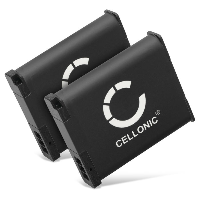 2x Batteri Panasonic Lumix DMC-TZ60 - 1050mAh