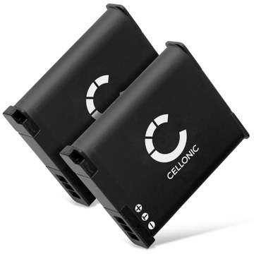 2x Panasonic Lumix DMC-TZ71 Batteri 3.7V 950mAh fra CELLONIC