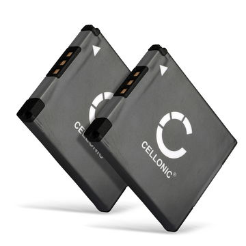 2x Batteri for Canon IXUS 185 285 HS 275 190 180 175 170 PowerShot SX430 IS SX420 SX410 SX400 SX432 A2500 A2300 Kameraer 600mAh fra CELLONIC