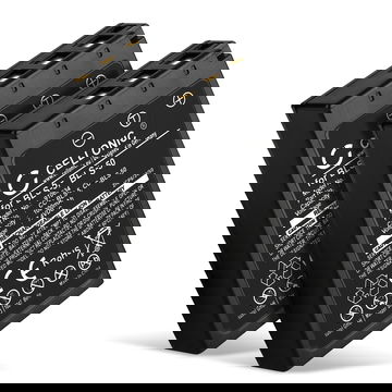 2x Batteri for Olympus OM-D E-M10 Mark II, III, IV, Pen E-P3, E-PL6, E-PL7, E-PL8, Stylus 1 Kameraer 1000mAh fra CELLONIC