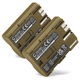 2x Batteri BP-511,-512,-514,BP-508 1600mAh