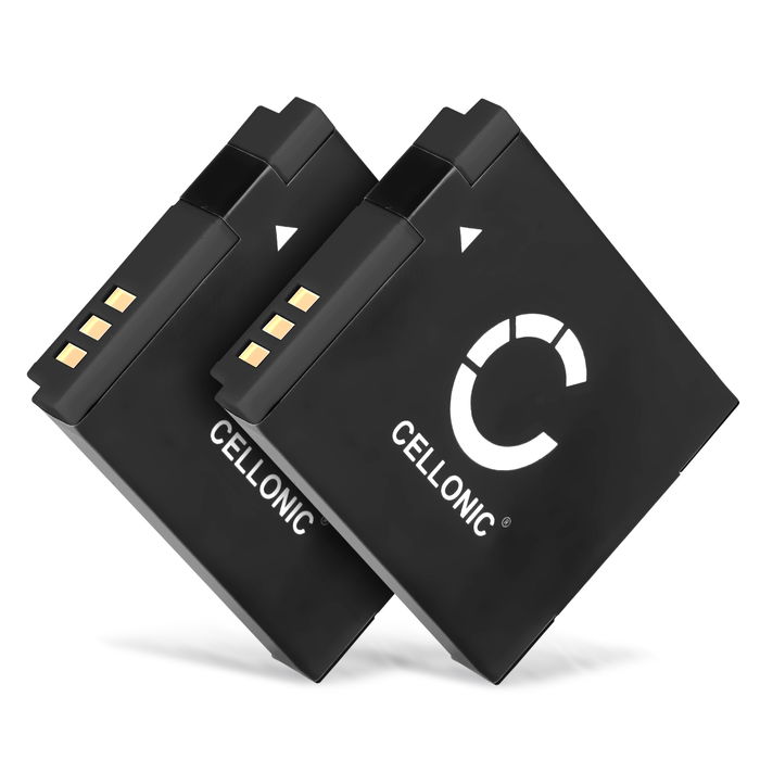 2x Batteri Canon PowerShot S120 - 1000mAh