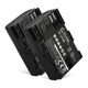 2x Batteri LP-E6 LP-E6N 2000mAh