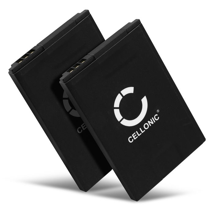 2x Batteri for Siemens Gigaset SL400, SL78H, SL400A, SL780, SL785, SL400H, SL750, SL78, SL740H 850mAh fra CELLONIC