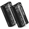 2x Batteri 700mAh