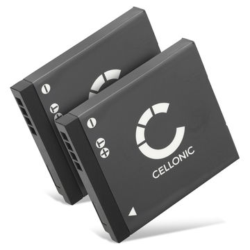 2x Batteri for Panasonic Lumix S5 S1 FT30 SZ1 S2 FS16 FS35 SZ7 TS20 FS40 SZ5 DMWBCK7 Kameraer 700mAh fra CELLONIC