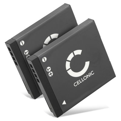 2x Batteri for Panasonic Lumix S5 S1 FT30 SZ1 S2 FS16 FS35 SZ7 TS20 FS40 SZ5 DMWBCK7 Kameraer 700mAh fra CELLONIC