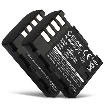 2x Batteri for Sigma SD Quattro, SD Quattro H BP-61 (1600mAh, 7.4V) fra CELLONIC