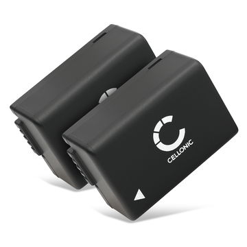 2x Batteri for Panasonic Lumix DC-FZ82 DMC-FZ72 DMC-FZ70 DMC-FZ100 DMC-FZ150 DMC-FZ45 DMC-FZ40 Kameraer 800mAh fra CELLONIC