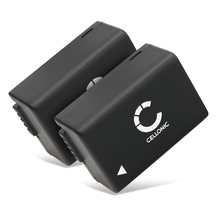 2x Batteri Panasonic Lumix DC-FZ82 - 800mAh
