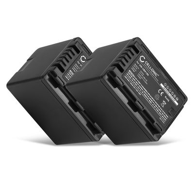 2x Batteri for Panasonic HC-V180 HC-V777 V800 V770 V270 V10 HC-VXF990 HC-VX980 HC-W580 HDC-SD60 Kameraer 4040mAh fra CELLONIC