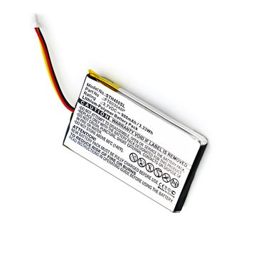 Batteri til Turtle Beach Stealth 400, Stealth 500p (!NOT! Stealth 500x) - FT603048P (900mAh) Reservebatteri