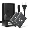 2x Batteri 700mAh + Lader