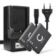 2x Battery (700mAh, 3.7V) + Charger