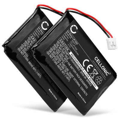 2x Batteri for Sony PS4 Dualshock 4 V1, PlayStation 4 Controller - LIP1522 (1300mAh) reservebatteri