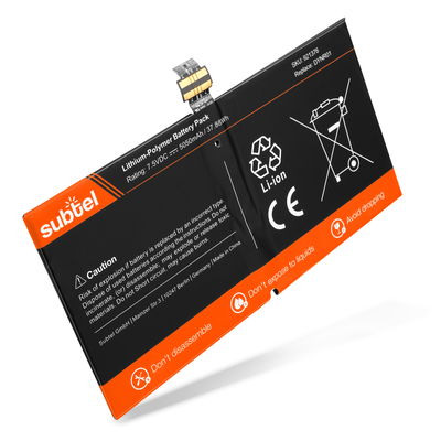Batteri til Microsoft Surface Pro 4 1724, Microsoft G3HTA027H bærbar PC – 5050mAh