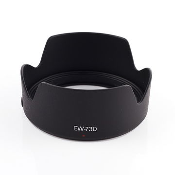 EW-73D Kamera Solblender for Canon EF-S 18-135mm f/3.5-5.6 IS USM, Canon RF 24-105mm F4-7.1 IS STM – Plast Bajonett Solblender fra CELLONIC