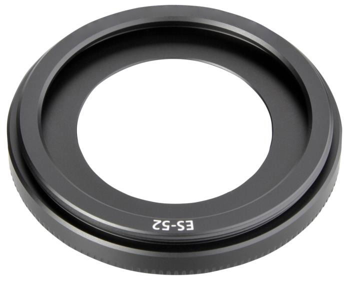 ES-52 Kamera Solblender for Canon EF 40mm f/2.8 STM EF-S 24mm f/2.8 STM – Plast Bajonett Solblender fra CELLONIC