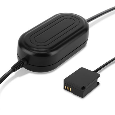 Strømforsyning for Panasonic Lumix FZ1000 II FZ300 FZ200 FZ2000 G70 G6 AC-adapter DMW-AC8 + DMW-DCC8 DC-kobling – Dummy-batteri – Batterieliminator fra subtel