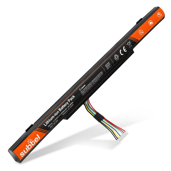 Batteri for Acer Aspire F5-521 Accu 2200mAh Akku bytte Batteri