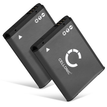 2x Batteri for Samsung DV150F MV800 WB30f WB35f WB50f DV150f ST30 ST65 ST66 ST70 ST72 ST77 Kameraer 700mAh fra CELLONIC
