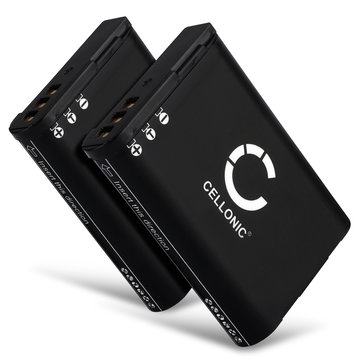 2x Batteri for Nikon Coolpix B700, Coolpix P600, Coolpix P610, Coolpix P900, Coolpix S810c EN-EL23 (1600mAh, 3.6V - 3.7V) fra CELLONIC