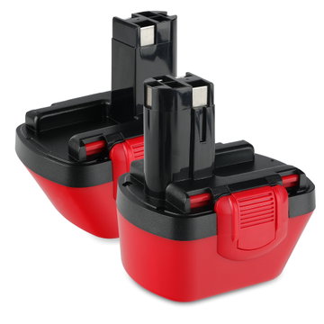 2x Battery for Bosch GSR 12V, GSR 12, PSR 12, PSR 1200, GSB 12-2, GLI 12 V, PAG 12V, Exact 12 12V  NiMH 3Ah from CELLONIC