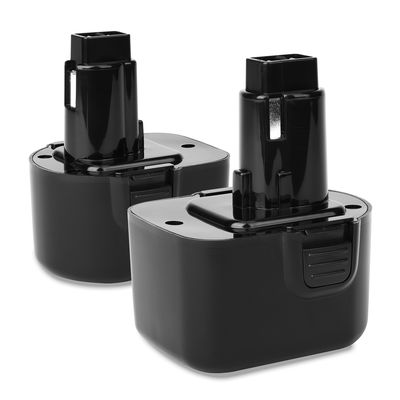 2x Batteri for Dewalt DC727, DC740, DC740F2, DC740K2, DC740KA, DC740KN, DW907, DE9071, DE9074 12V  3Ah NiMH fra CELLONIC