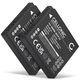 2x Batteri DMW-BCF10 CGA-S106 700mAh