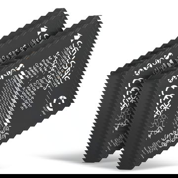 2x Battery for Panasonic Lumix DMC-FS62 DMC-FS10 FS6 FS7 FS15 FS30 FS42 FS62 700mAh from CELLONIC