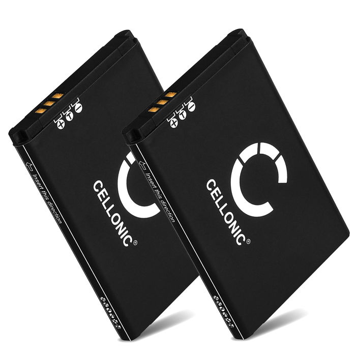 2x Batteri SteelSeries Siberia 800 - 900mAh
