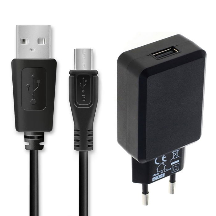 Phone Charger for Blackview BV4900, BV4900s, BV5500, BV5500 Plus, BV5800, BV6000 Micro USB Smartphone Charging Cable UK Adapter Power Supply 1m Lead 15W 3A + USB Cable