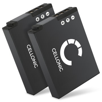 2x Batteri for Nikon A900 W300 A1000 S9900 S9700 S9500 S9300 S9100 S8200 S6300 S6200 S31 AW130 EN-EL12 Kameraer 1100mAh fra CELLONIC