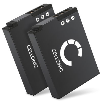 2x Batteri for Nikon A900 W300 A1000 S9900 S9700 S9500 S9300 S9100 S8200 S6300 S6200 S31 AW130 EN-EL12 Kameraer 1100mAh fra CELLONIC