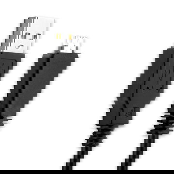 Datakabel for Sony Cyber-shot DSC-H70, DSC-HX100, -HX7, -HX9, DSC-T110, -T99, DSC-TX10, -TX100V, -TX20, -TX5, -TX55, -TX66, DSC-W350, -W360, -W380, -W390, -W515PS, -W560, -W570, -W580, DSC-WX10, -WX30, -WX5, -WX7, -WX9 - 1m, VMC-MD3 USB USB kabel, svart