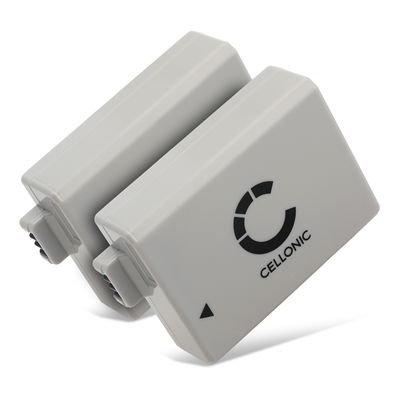 2x Batteri for Canon 1000D, Canon 500D, Canon 450D, Canon Rebel XS, Xsi, T1i Kameraer 1020mAh fra CELLONIC