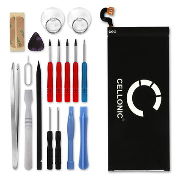 Batteri for Samsung Galaxy S6 (SM-G920) / S6 Duos - (2550mAh) + Verktøy, reservebatteri