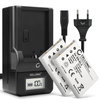 2x Batteri 1180mAh + Lader