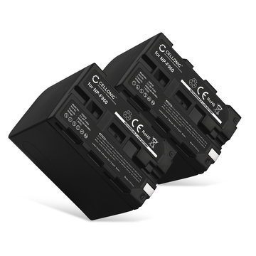 2x Batteri for Sony Z Cam E2, HDR-FX1000E, NP-F970, NP-F950, NP-F960, NP-F930, XL-B2, XL-B3 Kameraer 6600mAh fra CELLONIC