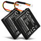 2x Battery (700mAh, 3.7V)