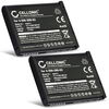 2x Batteri 660mAh